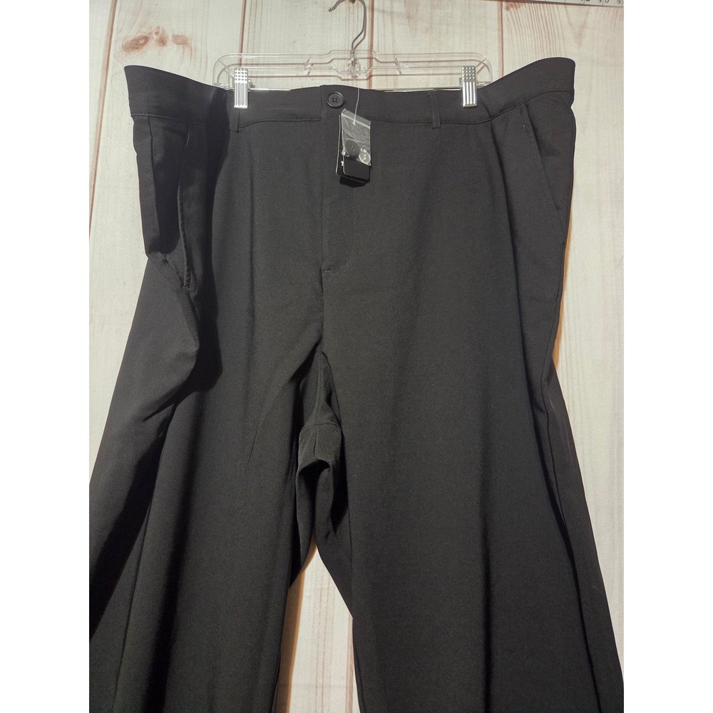 Torrid Studio Luxe Ponte Pant Deep Black‎ Straight Leg Trouser 26 Regular - Picture 4 of 8